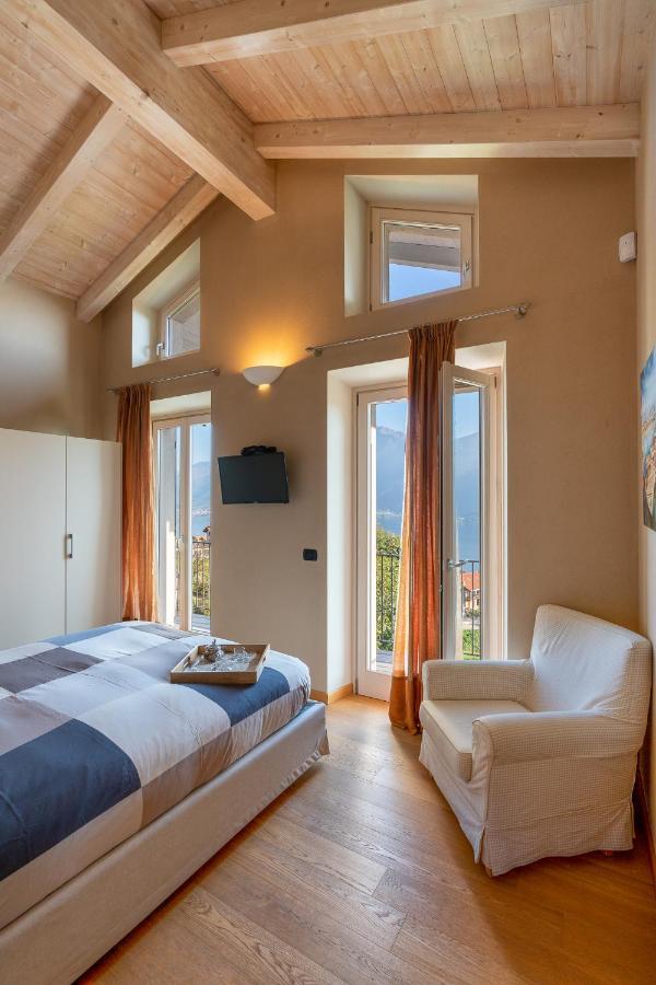 Casa Di Campagna Rosina Con Piscina E Vista Lago غْرافيدونا المظهر الخارجي الصورة